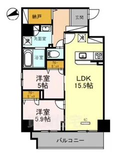 PADMA烏丸御池【10階】の間取り