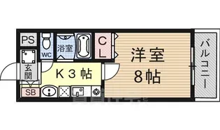 アネックス明星3【1階】の間取り