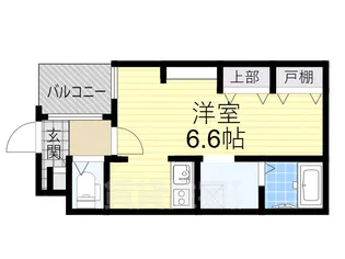 大阪府堺市堺区少林寺町東3丁【マンション】の間取り