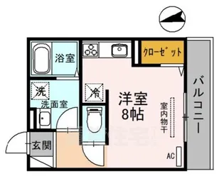 エスポワール東山【3階】の間取り