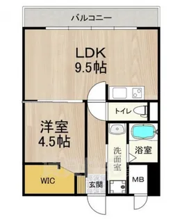 大阪府大阪市淀川区西宮原2丁目【マンション】の間取り