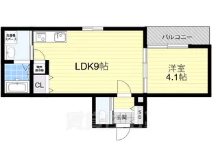 FDS枚方【1階】の間取り