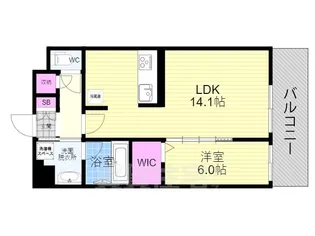 Branche Momoyama【3階】の間取り