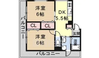 メゾン雅【3階】の間取り