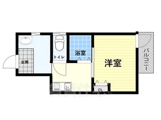 サニーハイツ【2階】の間取り