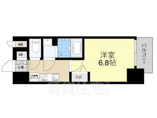 レシオス新大阪NORTH【3階】の間取り