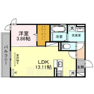 グランデSG【2階】の間取り