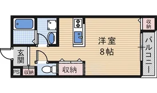 ベルリード稲山【2階】の間取り