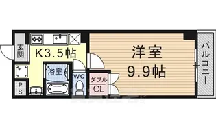 アートプラザユー【2階】の間取り