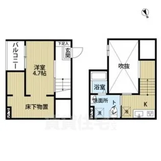 Celeste五女子【1階】の間取り