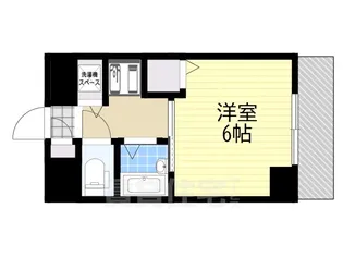 サンパレス第2新大阪【403号室】の間取り