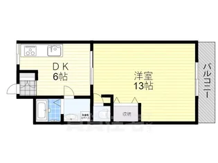 家の森ハイツ【2階】の間取り