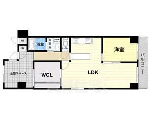 メゾンドみずほ尼崎【1階】の間取り