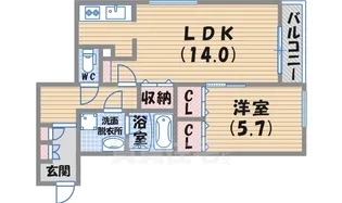SOFIT西宮北口【3階】の間取り