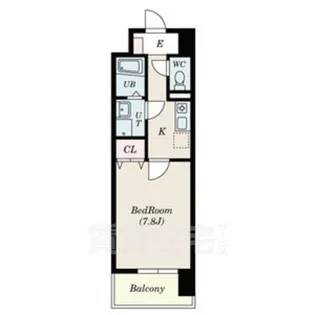 グレンパーク今池南イースト【9階】の間取り