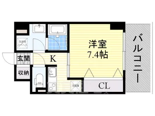 Dolce Vita 1【6階】の間取り