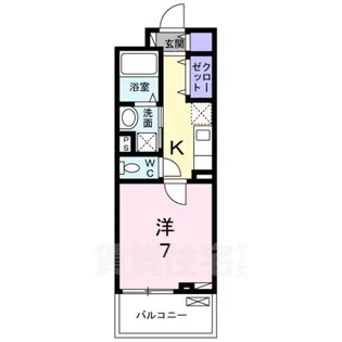 ヴァロ伏見稲荷【3階】の間取り