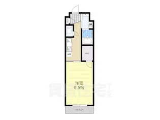 ステラウッド高鷲2【1階】の間取り