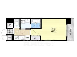 レオンコンフォート都島2【7階】の間取り