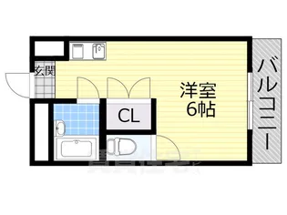 フローレンス司【3階】の間取り
