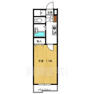 モナティス那古野【3階】の間取り