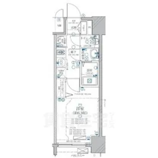 愛知県名古屋市中区新栄1丁目【マンション】の間取り