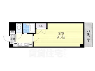 1Kの間取り画像