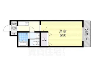 ヒルズイッセイ【2階】の間取り
