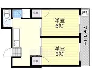 関目岡村マンション【401号室】の間取り