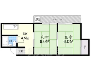 サンエイビル【3階】の間取り