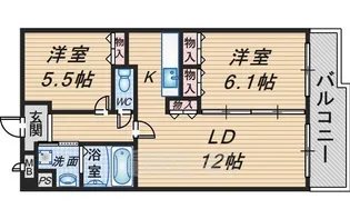 メゾン・ド・ファミール【3階】の間取り