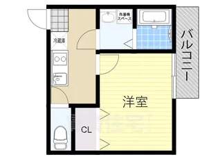 ブルージュ高殿【2階】の間取り