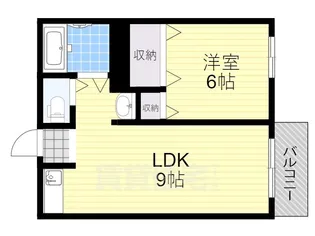 江本ビル【4階】の間取り