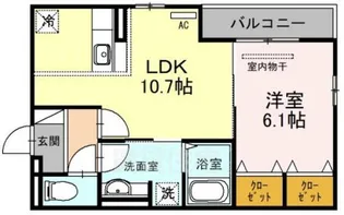 ルミナーレ【2階】の間取り