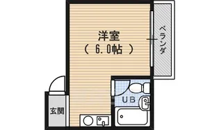 紫光ハイツ【3階】の間取り