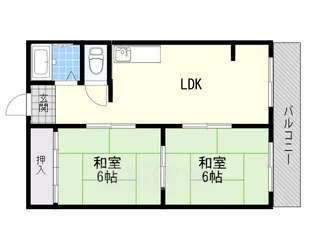 メゾンあびこ【1階】の間取り