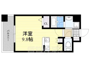 エンクレスト博多STYLE【3階】の間取り