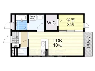 トランクライン エイト【1階】の間取り