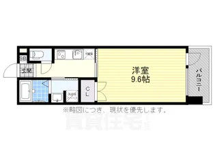 弥富通ライズ【802号室】の間取り