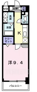 ハッピーデン【2階】の間取り