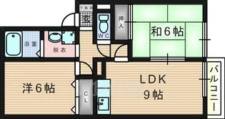ファミール北山本【1階】の間取り
