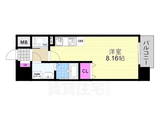 GRAND CINQ 02【6階】の間取り