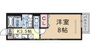 コーポサカエ【2階】の間取り