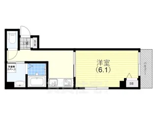 文平ハウス【4階】の間取り