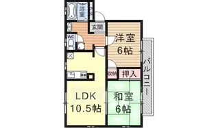 アークヒルズ【1階】の間取り
