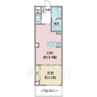 喜多山ビル【3階】の間取り