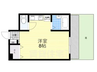 アムールコート【1階】の間取り