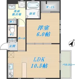KEWPIE HILLS【1階】の間取り