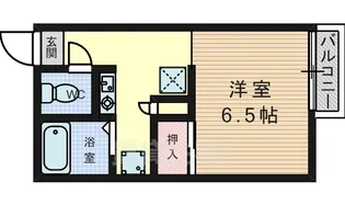 レオパレスGRUE【2階】の間取り