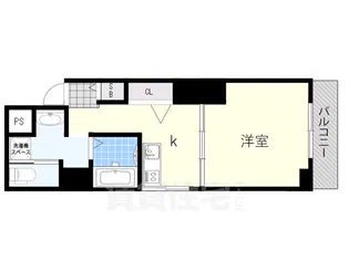エール新谷【5階】の間取り